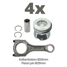 4x Kolben STD + 4x