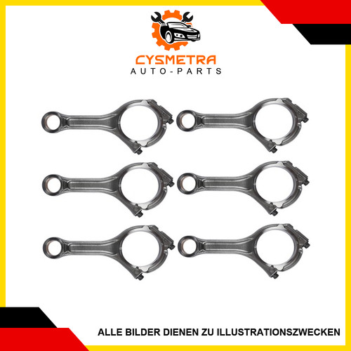 6stk pleuelstangen für - pleuelstangen,